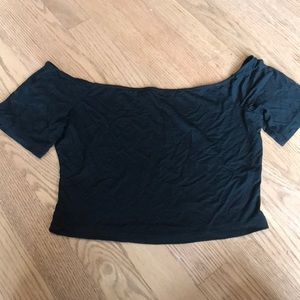Off the Shoulder Crop Top